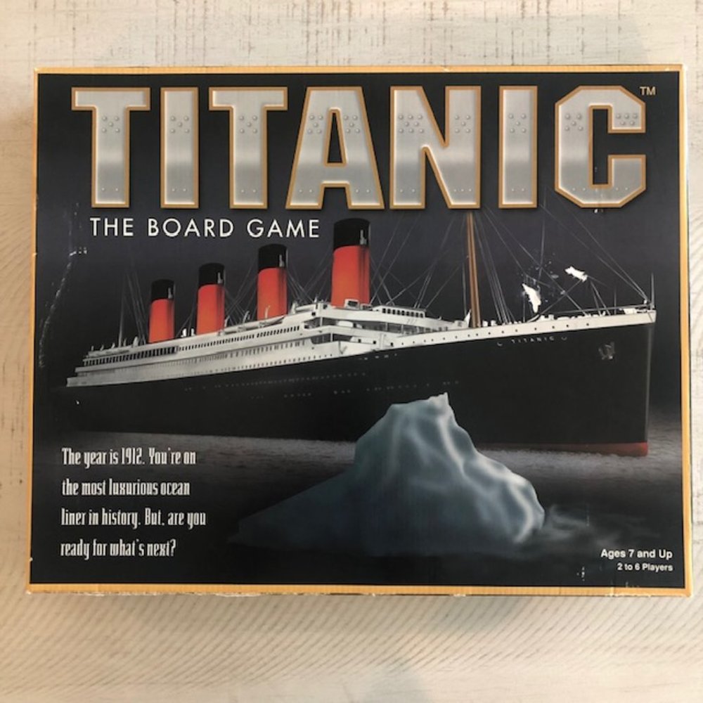Vintage Titanic The Board Game 1998